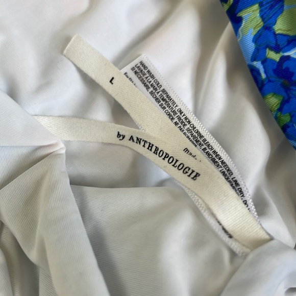 NWOT Anthropologie Ruffled Plunge One Piece Swimsuit - Picture 12 of 13